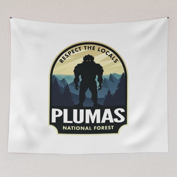 Item preview, Plumas California Bigfoot Sasquatch designed and sold by HalpinDesign.