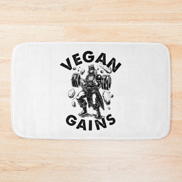 Item preview, Vegan Gains Rustic designed and sold by ReignGFX.