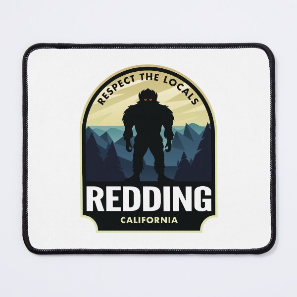 Item preview, Redding California Bigfoot Sasquatch designed and sold by HalpinDesign.