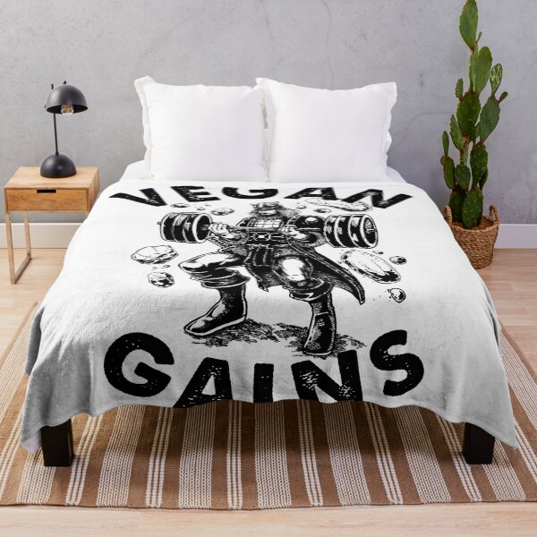 Item preview, Vegan Gains Rustic designed and sold by ReignGFX.
