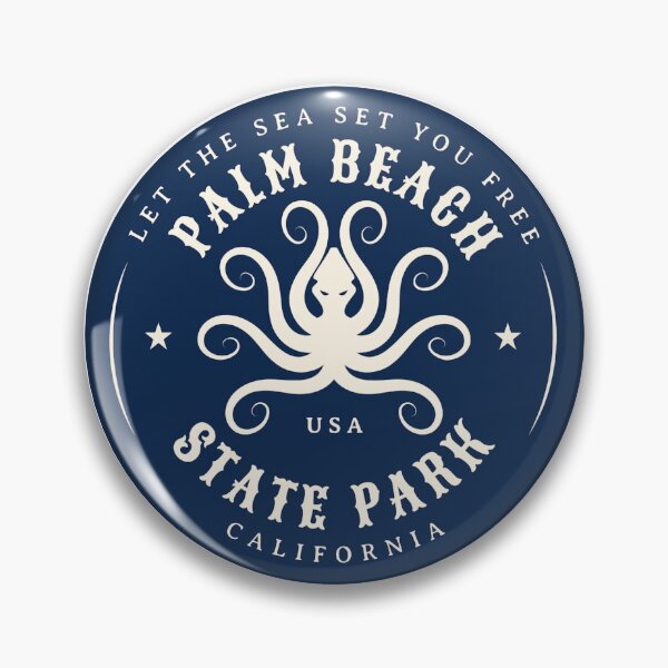 Item preview, Cali Beach Ocean Palm Beach State Park California designed and sold by CattlettArt.
