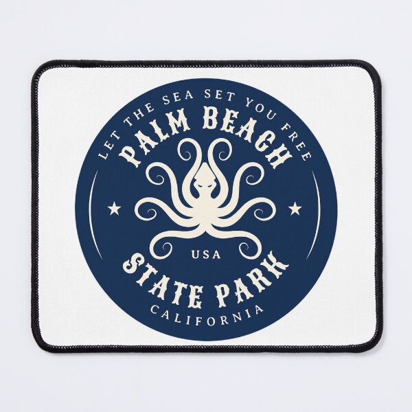 Item preview, Cali Beach Ocean Palm Beach State Park California designed and sold by CattlettArt.