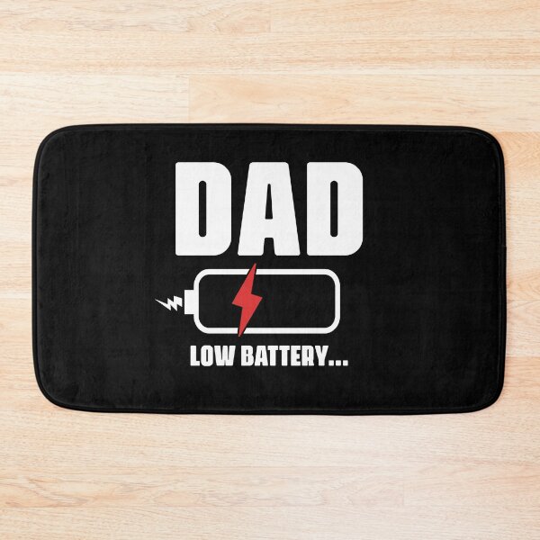 Item preview, Low Battery dad funny exhausted father fatherhood designed and sold by Majesticoo.
