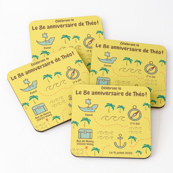 Item preview, Let's celebrate Theo's 8th birthday! designed and sold by Casa Barata.