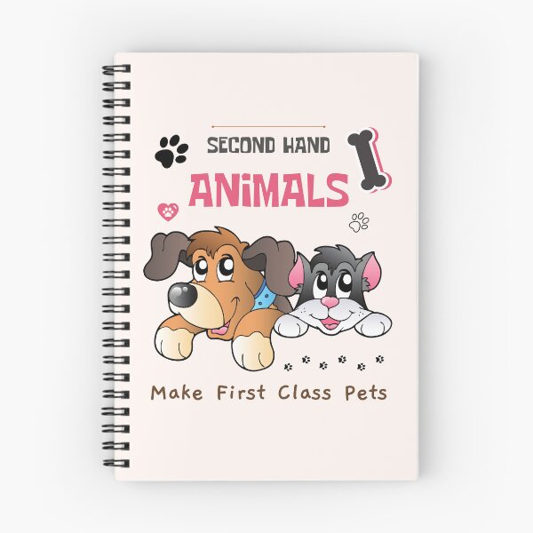 Item preview, Second Hand Animals Make First Class Pets designed and sold by Alieso.