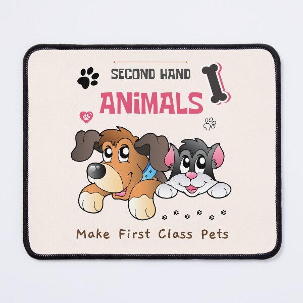 Item preview, Second Hand Animals Make First Class Pets designed and sold by Alieso.