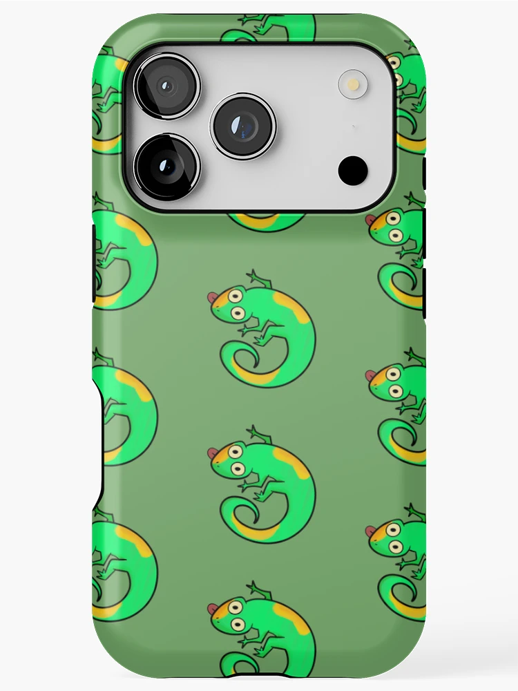 Thumbnail 1 of 4, iPhone Case, Gecko designed and sold by JavaDraws.