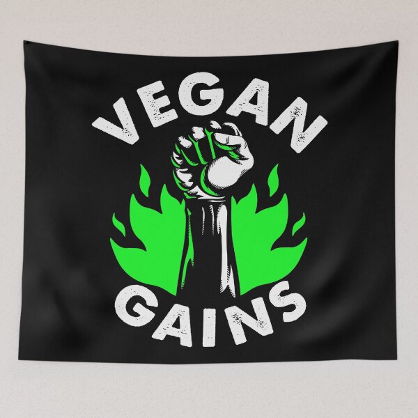 Item preview, Hand Fist Vegan Gains designed and sold by ReignGFX.