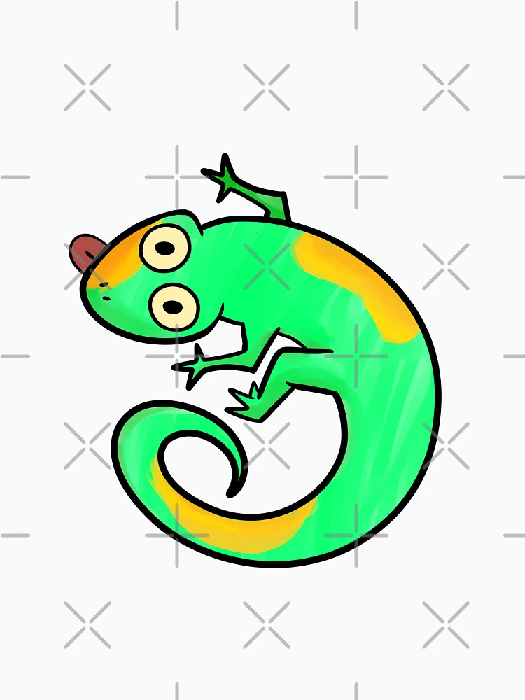 Aperçu 6 sur 6. Sweat à capuche épais avec l'œuvre Gecko créée et vendue par JavaDraws.
