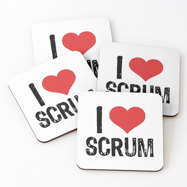 Item preview, I Love Scrum designed and sold by The "I Love Everything" Shop.