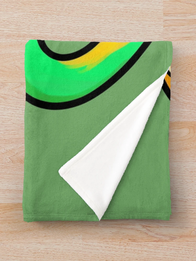 Thumbnail 3 of 6, Throw Blanket, Gecko designed and sold by JavaDraws.