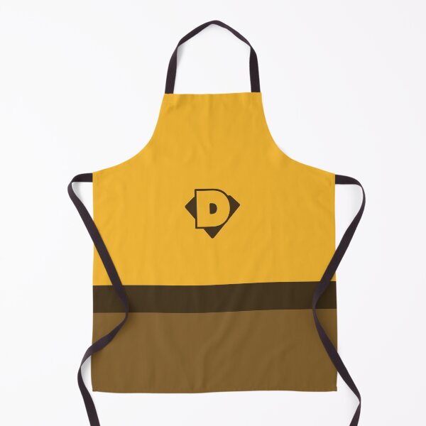 SuperStar "D" Dad Brown Orange Apron