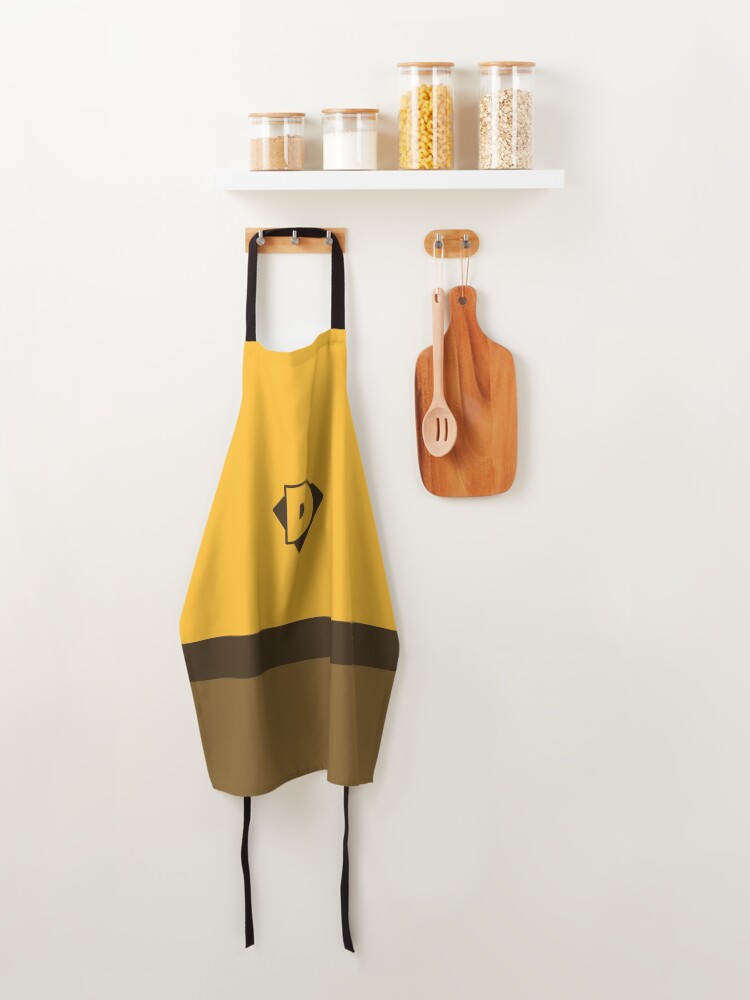 Alternate view of SuperStar "D" Dad Brown Orange Apron