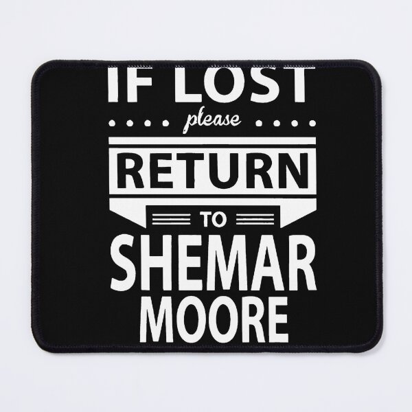 Item preview, l If Lost Please Return to Shemar Moore designed and sold by ArmbruYohann.