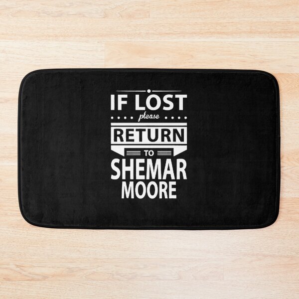 Item preview, l If Lost Please Return to Shemar Moore designed and sold by ArmbruYohann.