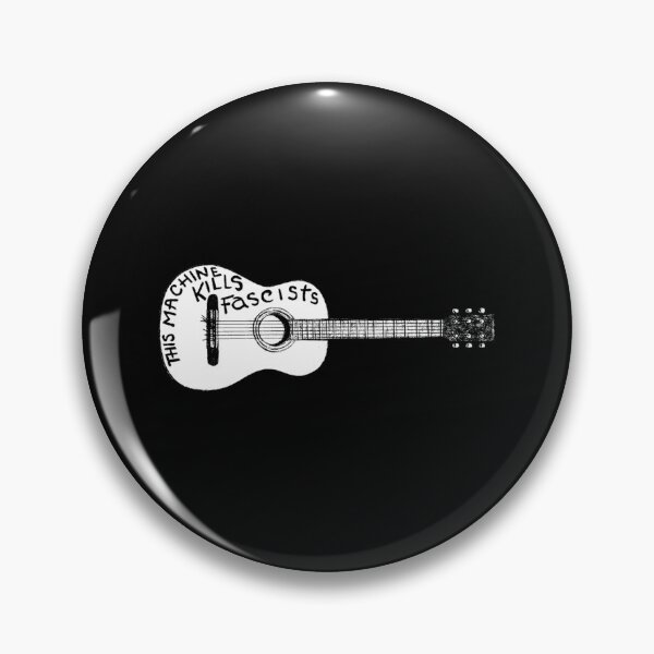 Item preview, This Machine Kills Fascists Stickers Guitar Sticker designed and sold by kaleighA83.