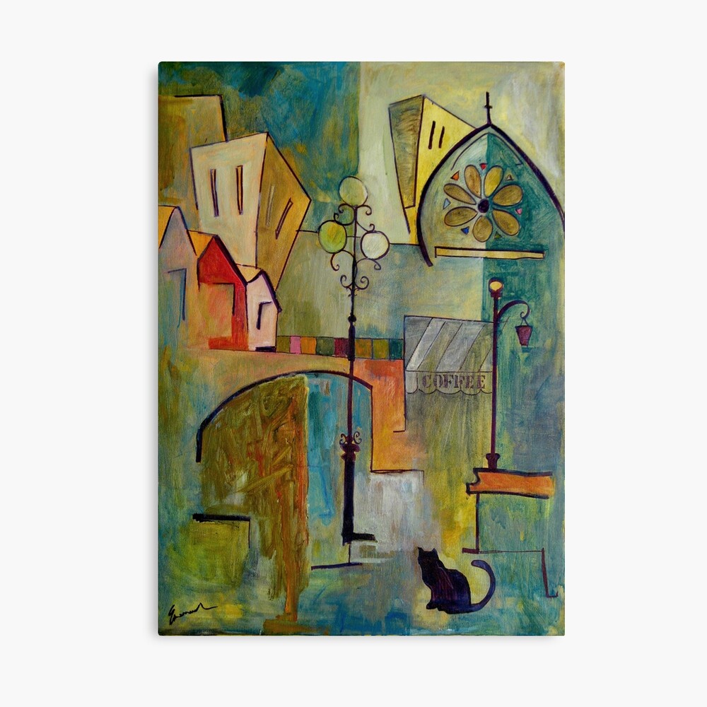 PABLO PICASO CUBIST PORTRAIT PAINT RE PRINT ON FRAMED CANVAS WALL ART DECORATION