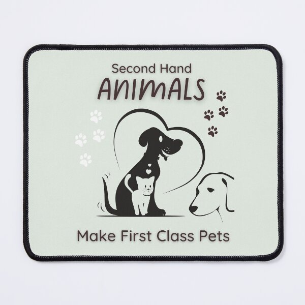 Item preview, Second Hand Animals Make First Class Pets designed and sold by Alieso.