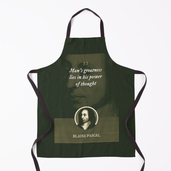 Item preview, Blaise Pascal - Man's greatness lies in his power of thought designed and sold by Syahrasi.