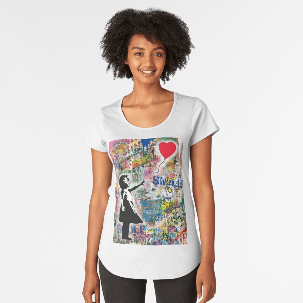 Item preview, Premium Scoop T-Shirt designed and sold by WE-ARE-BANKSY.