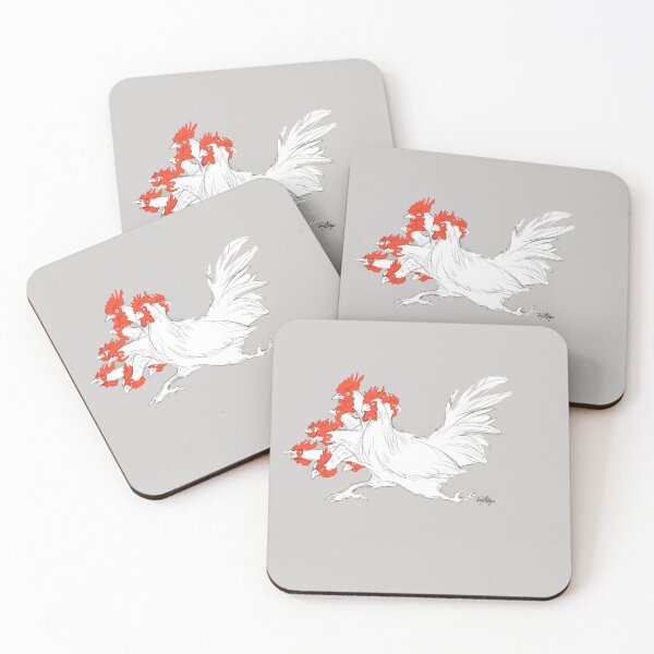 Item preview, nine headed chicken designed and sold by Tony Morgan.