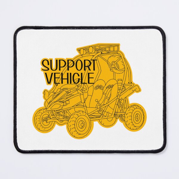 Item preview, Support vehicle yellow designed and sold by PurdyCDesigns1.