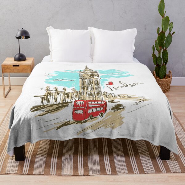 Item preview, London England - Retro Souvenir Love London designed and sold by tamara-art.