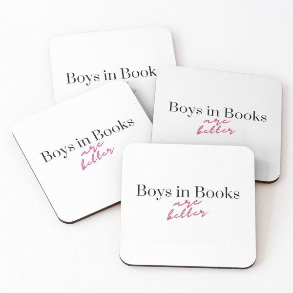 Item preview, Boys in Books are Better designed and sold by SheReadsRomance.