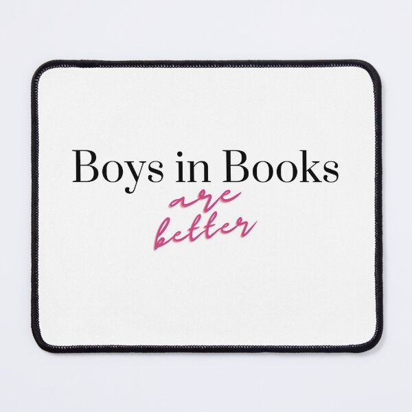Item preview, Boys in Books are Better designed and sold by SheReadsRomance.