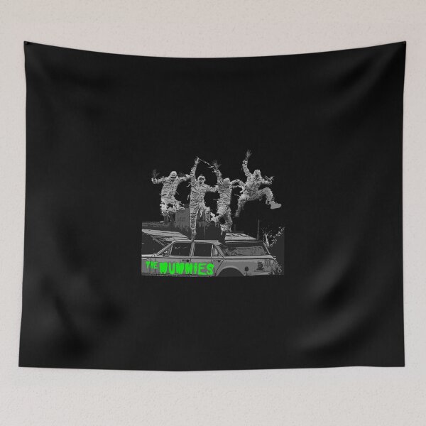 Item preview, American Garage Punk Mummies Lightweight Sweatshirt designed and sold by elliottbow.