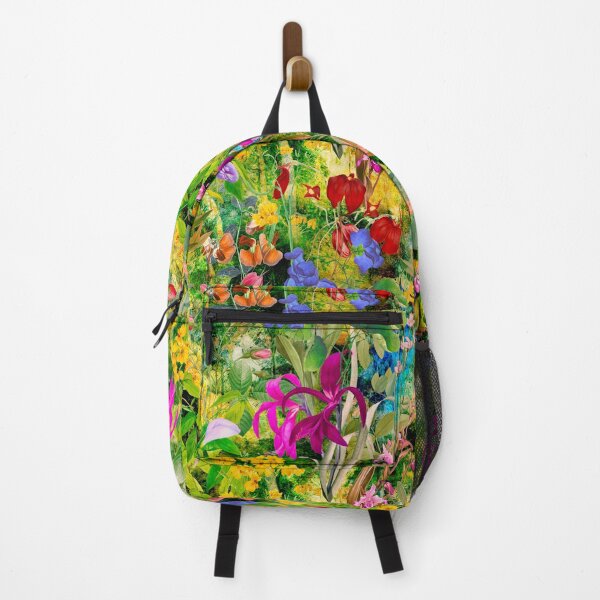 Item preview, Floral blooms and flowers exotic garden, roses and flowers, botanical pattern, flowers illustration, plants pattern, green yellow floral designed and sold by ZeinabTaha.