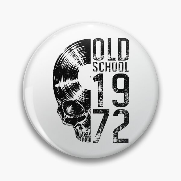 Item preview, Old School 1972 Vintage Vinyl Record Lover Gothic Skull LP designed and sold by GrandeDuc.