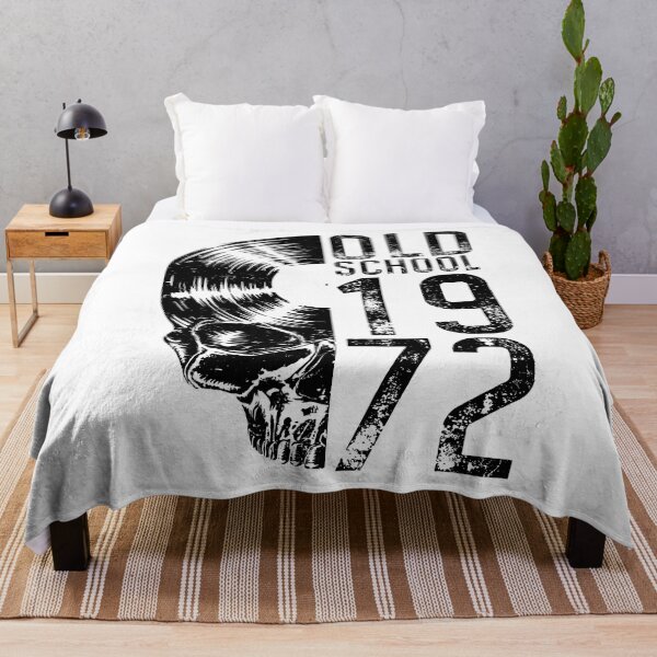 Item preview, Old School 1972 Vintage Vinyl Record Lover Gothic Skull LP designed and sold by GrandeDuc.