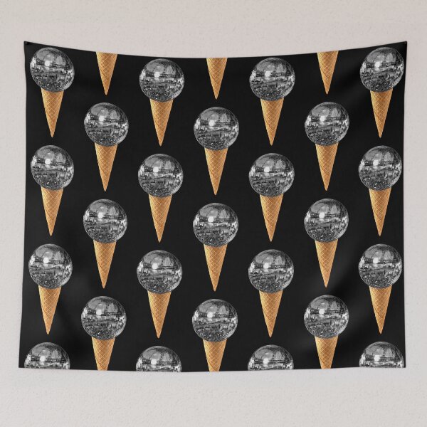 Item preview, Silver Disco Ball Ice Cream Cone designed and sold by Deborah Camp.