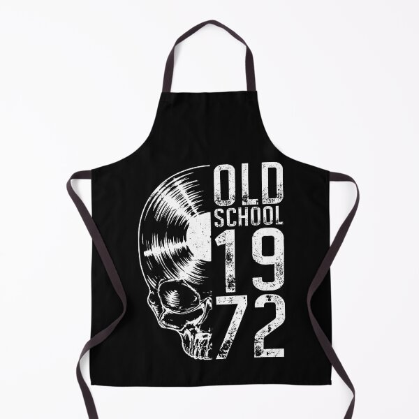 Item preview, Old School 1972 Vintage Vinyl Record Lover Gothic Skull LP designed and sold by GrandeDuc.