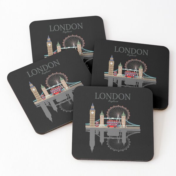 Item preview, London Souvenir City Vintage British UK designed and sold by tamara-art.