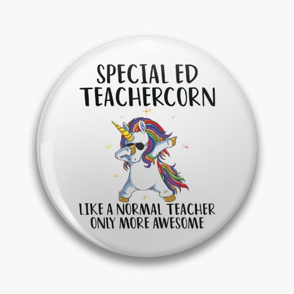 Item preview, Special Education Teacher Unicorn designed and sold by woodesigner.