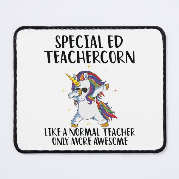 Item preview, Special Education Teacher Unicorn designed and sold by woodesigner.
