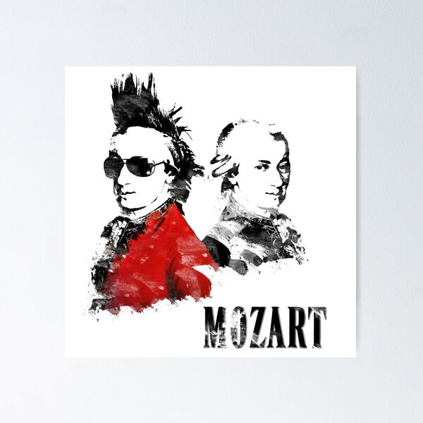 Vista previa del artículo con la obra «Wolfgang Amadeus Mozart», diseñado y vendido por vivalarevolucio.