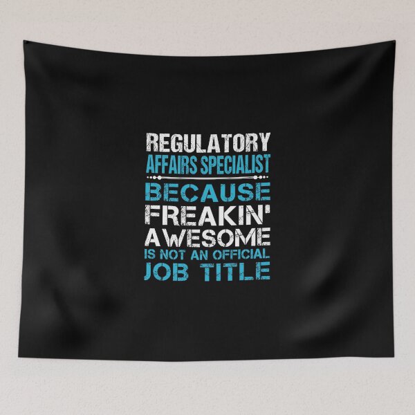 Item preview, Regulatory Affairs Specialist T Shirt - Freaking Awesome Gift Item Tee designed and sold by watkinsmat.