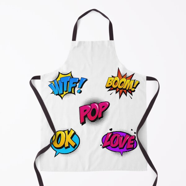Item preview, comic pop art Stickers pack designed and sold by retrippy.