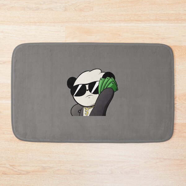 Item preview, Gangster Panda with money illustration designed and sold by StevanoArt.