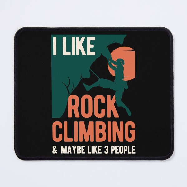 Item preview, Funny Rock Climbing designed and sold by artworkbyrihen.