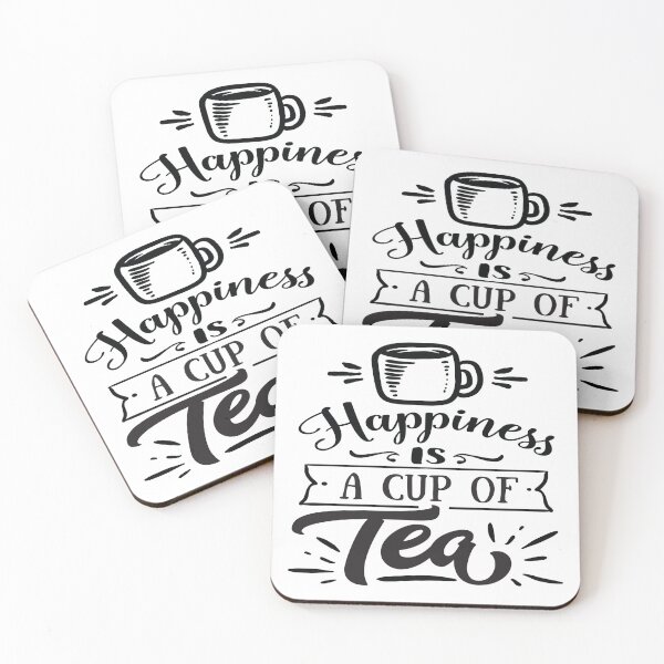 Aperçu de l'œuvre Le bonheur est une tasse de thé - Sagesse au quotidien créée et vendue par davidmurtagh.