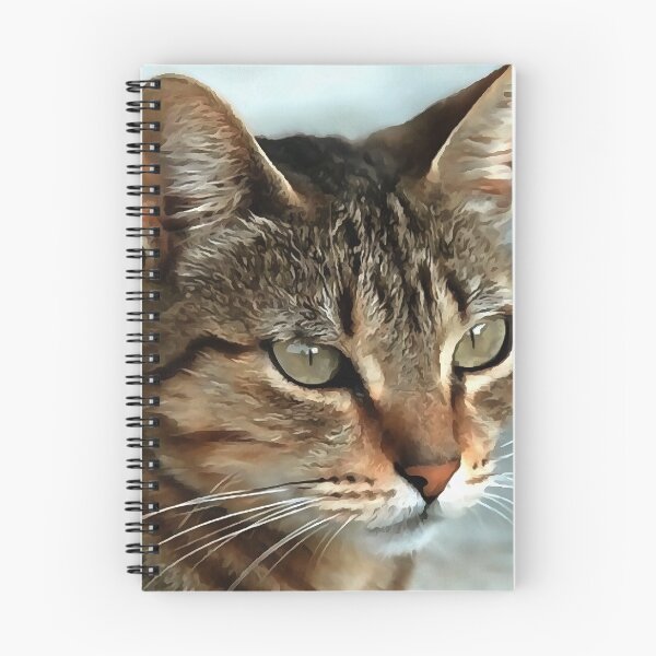 Item preview, Stunning Tabby Cat Acrylic Pet Portrait  designed and sold by taiche.