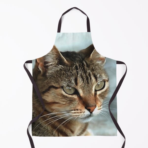 Item preview, Stunning Tabby Cat Acrylic Pet Portrait  designed and sold by taiche.