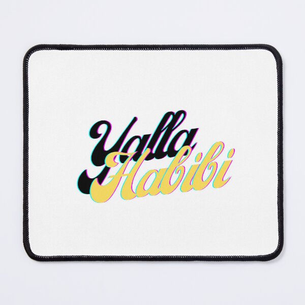 Item preview, Yalla Habibi designed and sold by Nyssa-Stickers.