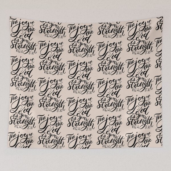 Item preview, Joy of the Lord is Your Strength designed and sold by Marivic Gutierrez.
