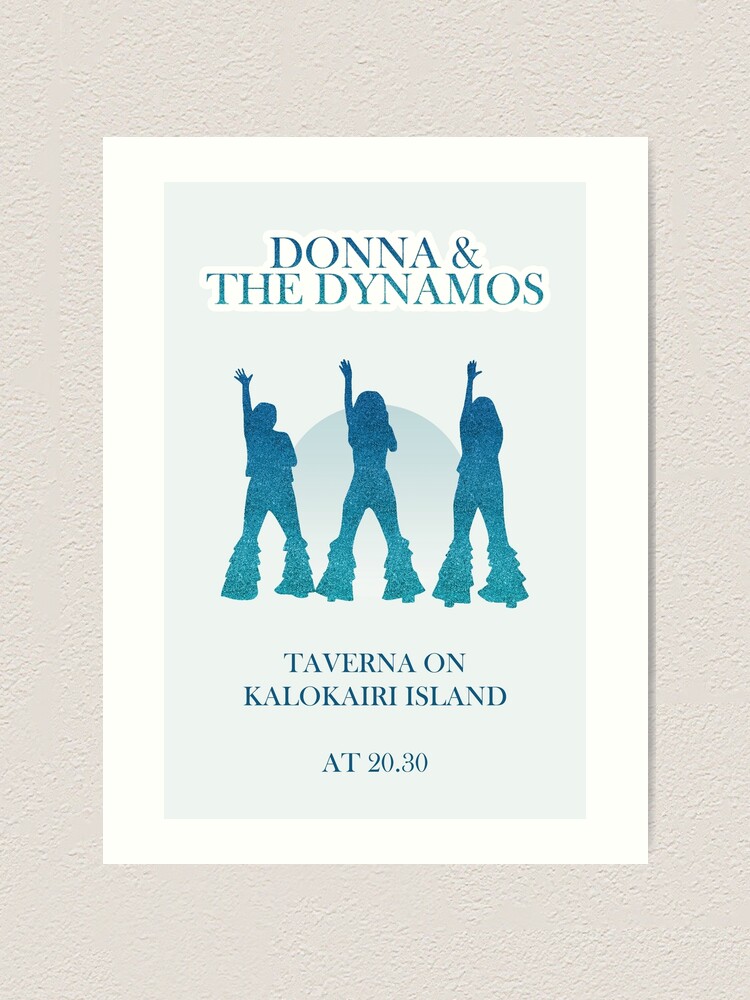 Donna & the Dynamos Poster for Sale by honeydesigns