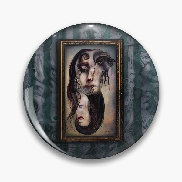 Item preview, Creepy Carnival | Cabinet of Curiosities | Creepy Goth Girl | Goth Family | Horror Stuff | TM11 designed and sold by Haunted-Attic.
